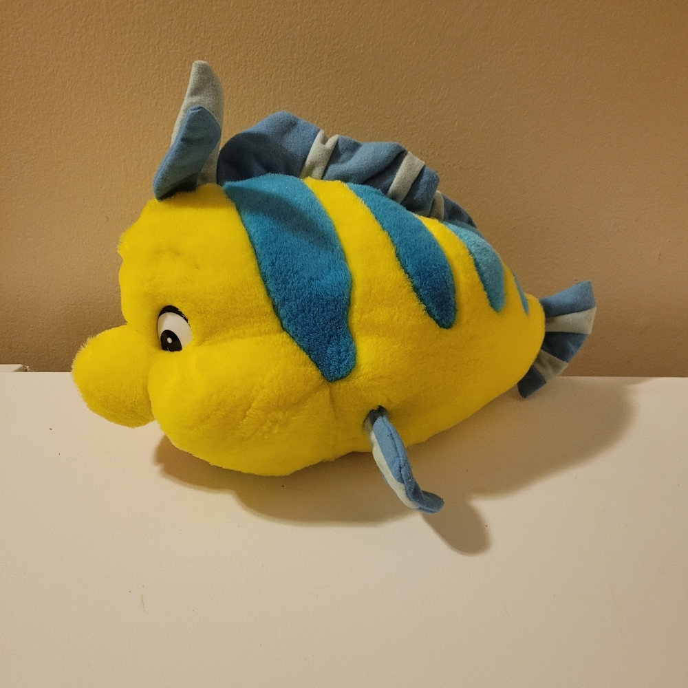 Disney The Little Mermaid Flounder Plush Toy